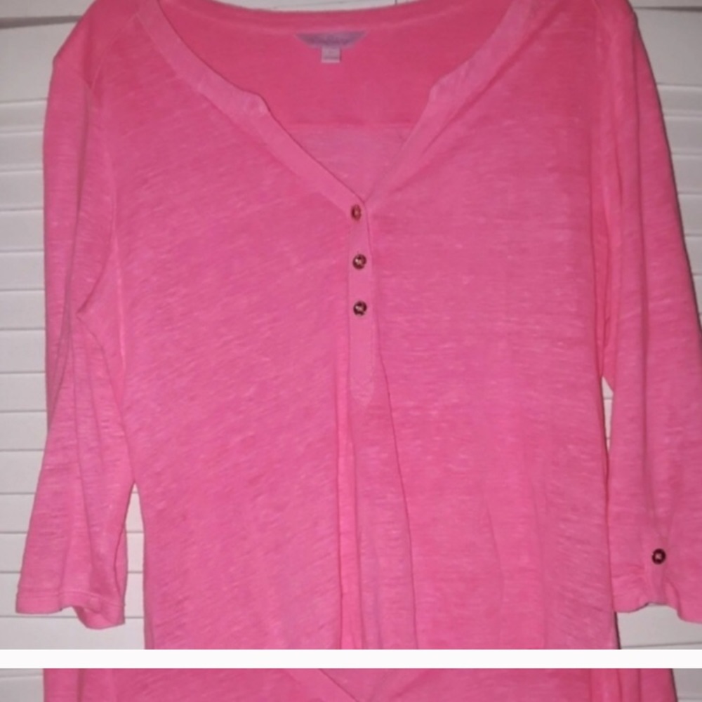 Lily Pulitzer pink top